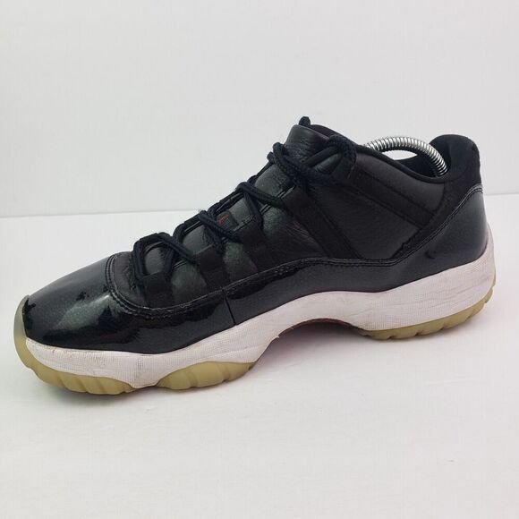 Nike Air Jordan Retro 11 Low 72-10 Mens Size 12 Black Sneaker Shoes AV2187-001 main image 4
